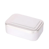 Aluminum Lunch Box Vintage 80s Style for Outdoor Camping and Home Use, Thickened Bento Container