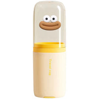 Portable Travel Toothbrush Toothpaste Mouthwash Cup Storage Case Set