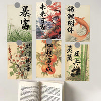 Anime Cartoon Postcards Wall Decor Set for Bedroom Dorm