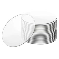 2mm Thick Clear Acrylic Sheet for DIY Crafts, Fluid Bear Base, Round Coaster, and Gulu Plate Gasket