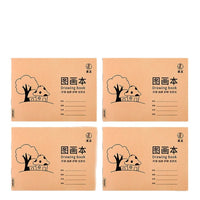 A4 Sketchbook for Kids, Tearable Blank Drawing Pad for Kindergarten & Primary School Art, Ink-Proof
