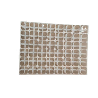Square Plastic Succulent Planter Pots with Trays, Seedling Nursery Pots