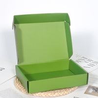 Colored Extra Hard Small Express Box for Clothes Socks Underwear Packaging - Three-Layer Double-Sided Airplane Box Paper Box