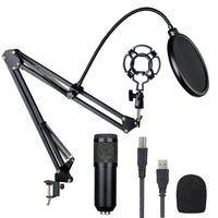 USB Condenser Microphone Kit for Computer Live Streaming and Recording - BM800/BM700 Series