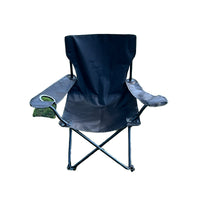 Portable Folding Fishing Chair with Armrests and Backrest for Outdoor Camping Picnic Sketching