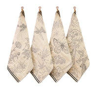 Pure Cotton Gauze Face Towel Set for Adults, Highly Absorbent & Lint-Free