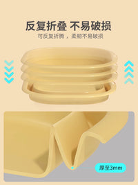 Foldable Wash Basin Portable Travel Laundry Foot Bath Tub for Home Dormitory