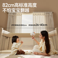 One-Key Foldable Baby Crib Newborn Splicing Large Bed Portable Multi-functional Baby Bassinet with Wheels