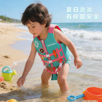 Kids' Professional Buoyancy Life Vest for Swimming Training and Water Safety
