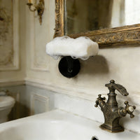 Magnetic Wall-Mounted Soap Dish with Drainage, No-Drill Hanging Soap Holder