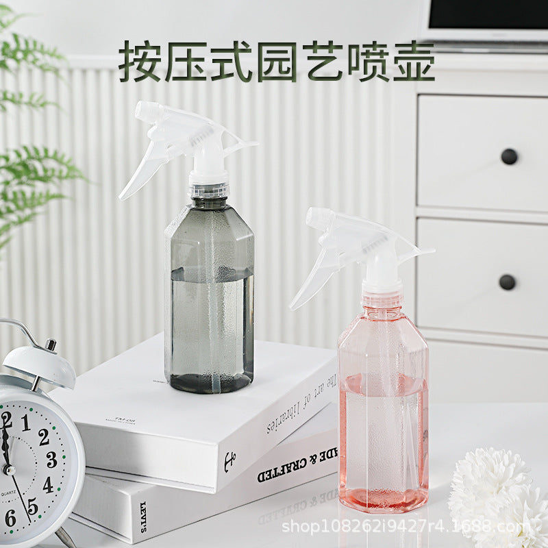 Transparent Plastic Spray Bottle for Home Gardening, Plant Misting, and Succulents