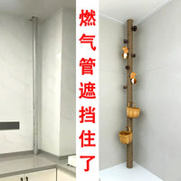 Decorative Hemp Rope Kit for Gas Pipes & Drain Hoses, DIY Cover for Kitchen & Balcony
