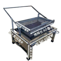 Portable Stainless Steel Flip BBQ Grill for Outdoor Camping and Home Use