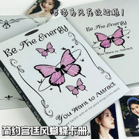 A5 Kpop Photocard Binder with Hardcover, 4-Pocket Pages, Loose-Leaf Album for Collectibles