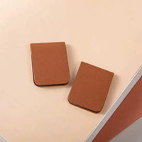 Magnetic Leather Bookmark Set for Students and Gifts