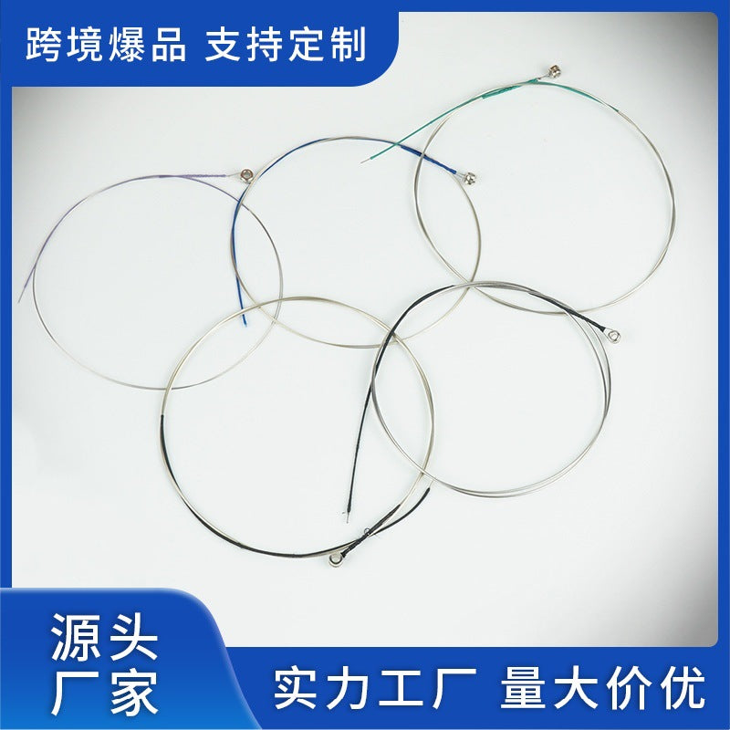 Violin Strings Set, German Silver Wound, for Beginners and Professionals, Musical Instrument Accessories