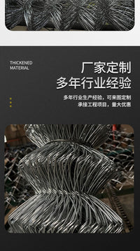 镀锌铁丝网围栏护栏网养鸡围网养狗勾花网养殖牛羊网果园防护网