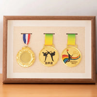 3D Shadow Box Medal Display Frame for Marathon and Sports Achievements