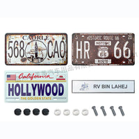 US Standard License Plate Frame Stainless Steel/Aluminum Alloy