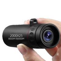 High-Powered Monocular Telescope for Outdoor Night Vision, Portable Mini