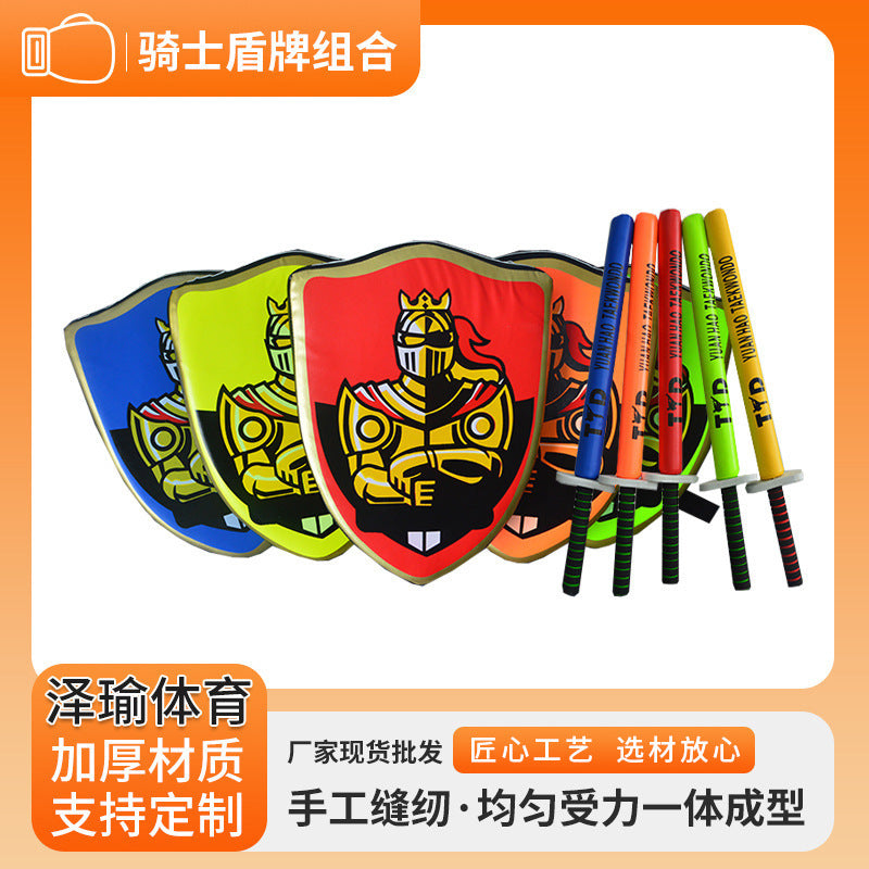 Knight Sword and Shield Set for Martial Arts Training