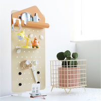 Desktop Pegboard Organizer for Office and Home Decor