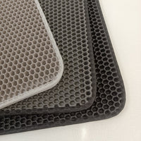 Double-Layer EVA Cat Litter Mat with Anti-Leakage Design, Washable and Detachable