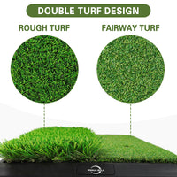 Golf Hitting Mat Swing Practice Aid