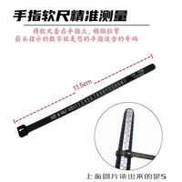 Ring Sizer Measuring Tool Set with Mandrel and Gauge