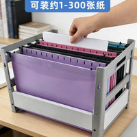 Hanging File Folders A4 Document Organizer with Large Capacity for Classification and Storage