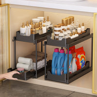 Under Sink Pull-Out Organizer for Bathroom Vanity