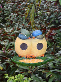 Outdoor Bird Feeder Decorative Garden Hanging Birdhouse Resin Craft