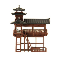 Corner Tower Micro Landscape Ornament for Aquarium Terrarium Bonsai