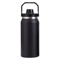 Large Capacity Stainless Steel Insulated Water Bottle with Handle for Outdoor Sports and Car Travel