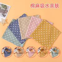 Korean Style Polka Dot Print Kids Scarf for Boys & Girls, Baby & Pet Neck Warmer