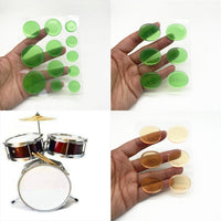 Silicone Drum Mute Pads Self-Adhesive Dampening Gels for Snare Drum Practice