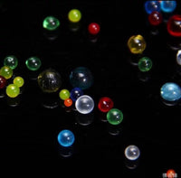 Colorful Glazed Seven-Gemstone Offering Set for Buddhist Altars