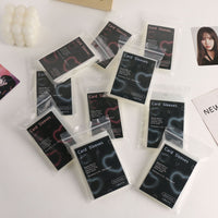 50 Clear Card Sleeves, 20 Mil Open Top Penny Sleeves, Standard Size for Trading & Sports Cards
