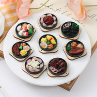 Realistic Teppanyaki Food Keychain