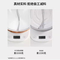 316 Stainless Steel Hot Pot with Divider, Thickened Induction Cooker Compatible Soup Pot for Home Use