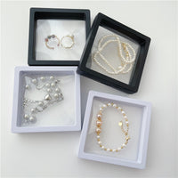 Jewelry Storage Box with Lid or Drawer for Necklaces, Earrings, Bracelets, and Rings