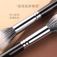 Duo-Fiber Stippling Blush Brush for Seamless Makeup Application