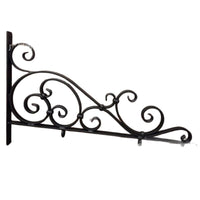 Hand-Forged Wrought Iron Balcony & Stair Railing, European Retro Style