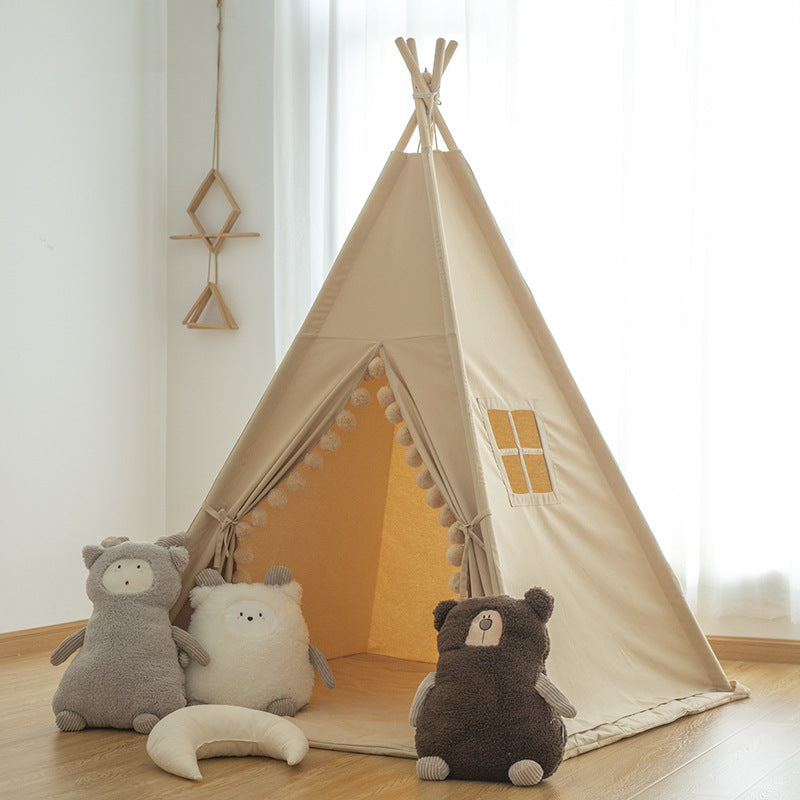 Little Sprout Kids Indian Teepee Tent Play House for Girls Princess Room Indoor Game Tent