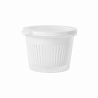 Refrigerator Food Storage Containers with Drainer for Scallions Ginger Garlic Fruits, Airtight and Stackable