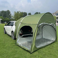 Upgraded Wide Double-Door Bicycle Storage Tent Motorcycle Tail Tent