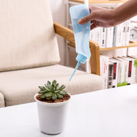 Succulent Plant Watering Bottle with Curved Spout, Squeeze Type