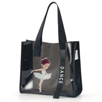 Kids Dance Bag for Ballet Latin Practice Clothes and Shoes