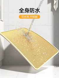 Cat Litter Mat Trapper Pad for Litter Boxes, Spill-Proof and Sand Control Mat