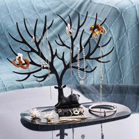 Antler Tree Jewelry Display Stand for Necklaces, Earrings, Bracelets, and Rings